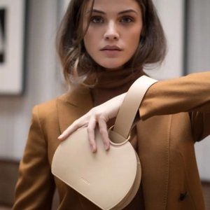 Polene number six clutch/wristlet bag